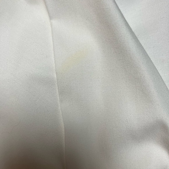 VTG Women’s Foxcroft White Embroidered Buttondown Sz. 4 Metal Buttons Cottage - Picture 7 of 8